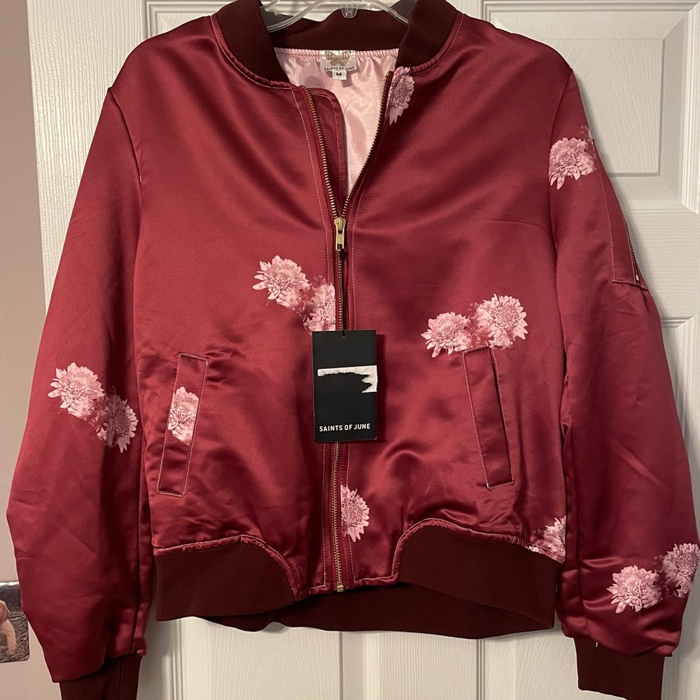 Saints of June Women’s Bomber Jacket - Size Medium